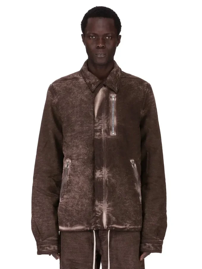 DRKSHDW FW25 CONCORDIANS DOLD DRAGKEDJA I DRKDUST BORSTAD BOMULL. DU02E7775BMO-78