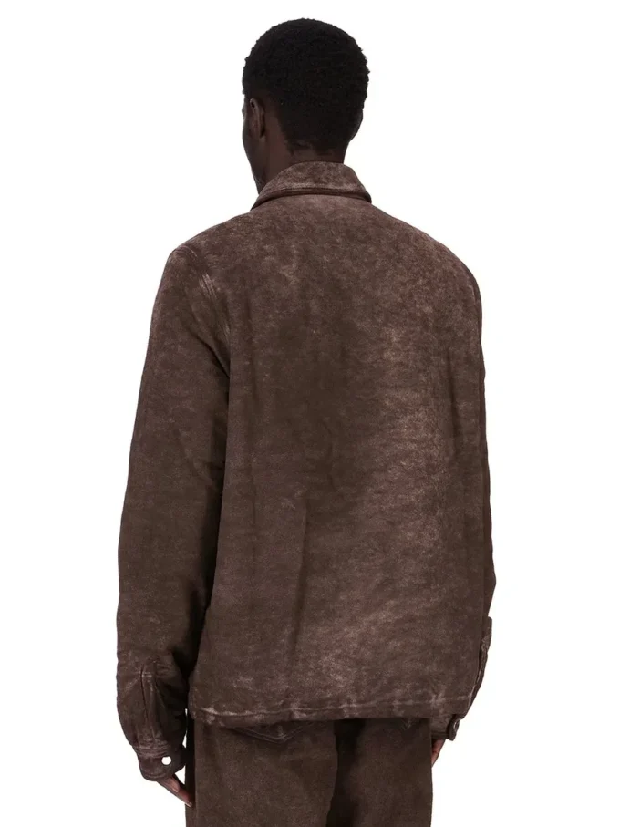 DRKSHDW FW25 CONCORDIANS DOLD DRAGKEDJA I DRKDUST BORSTAD BOMULL. DU02E7775BMO-78