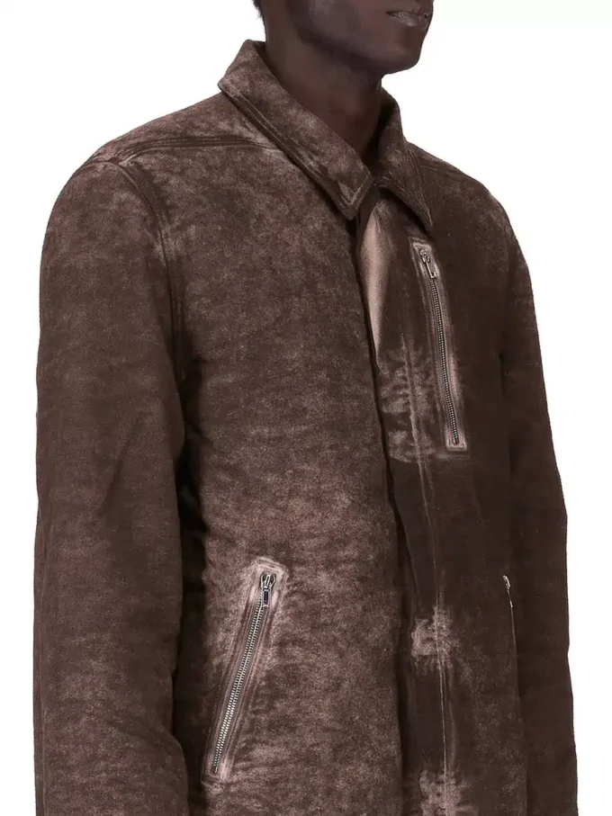 DRKSHDW FW25 CONCORDIANS DOLD DRAGKEDJA I DRKDUST BORSTAD BOMULL. DU02E7775BMO-78