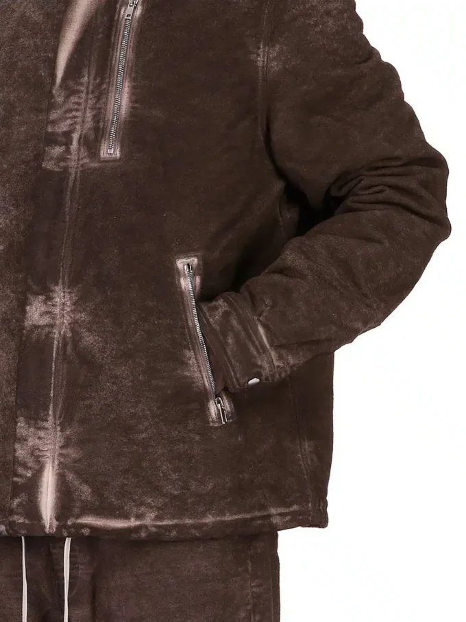 DRKSHDW FW25 CONCORDIANS DOLD DRAGKEDJA I DRKDUST BORSTAD BOMULL. DU02E7775BMO-78