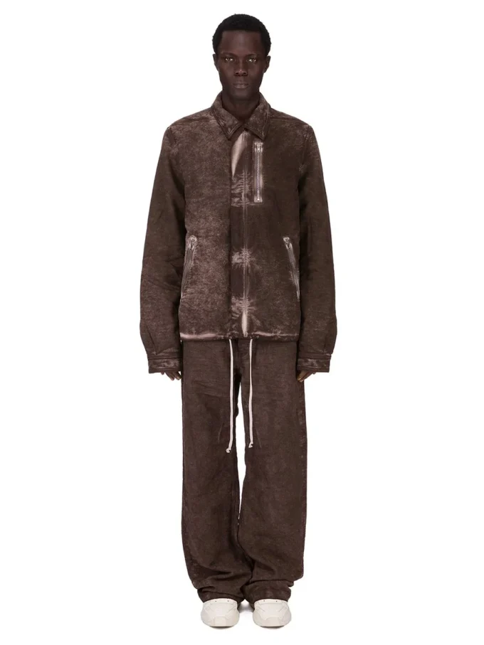 DRKSHDW FW25 CONCORDIANS DOLD DRAGKEDJA I DRKDUST BORSTAD BOMULL. DU02E7775BMO-78