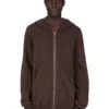 DRKSHDW FW25 CONCORDIANS JUMBO GIMP HOODIE I DARK DUST SLUB FELPA DU02E7283FSL-78