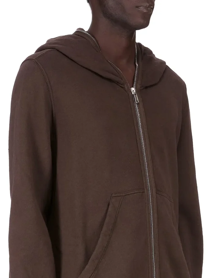 DRKSHDW FW25 CONCORDIANS JUMBO GIMP HOODIE I DARK DUST SLUB FELPA DU02E7283FSL-78