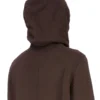 DRKSHDW FW25 CONCORDIANS JUMBO GIMP HOODIE I DARK DUST SLUB FELPA DU02E7283FSL-78