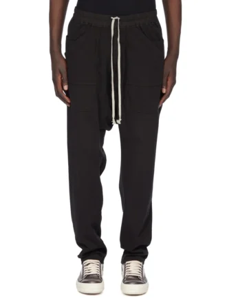 DRKSHDW FW25 CONCORDIANS KLASSISK CARGO-DRAGSNÖRE I SVART KOMPAKT KRAFTIGT TRÖJA DU02E7370RIG-09