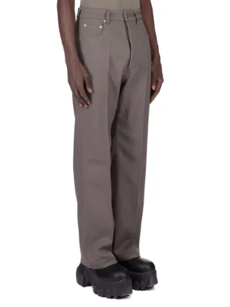 RICK OWENS FW25 CONCORDIANS CATWAY GETH-JEANS I DUST WOOL DRILL. RU02E1333WD-34