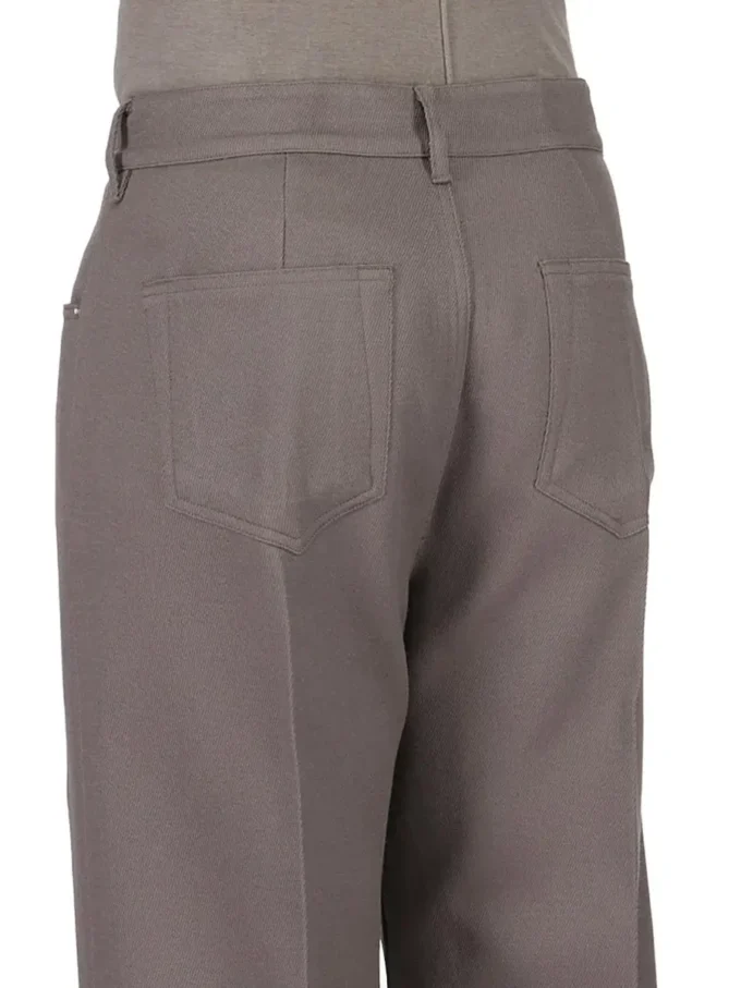 RICK OWENS FW25 CONCORDIANS CATWAY GETH-JEANS I DUST WOOL DRILL. RU02E1333WD-34