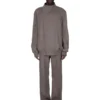 RICK OWENS FW25 CONCORDIANS CATWAY GETH-JEANS I DUST WOOL DRILL. RU02E1333WD-34