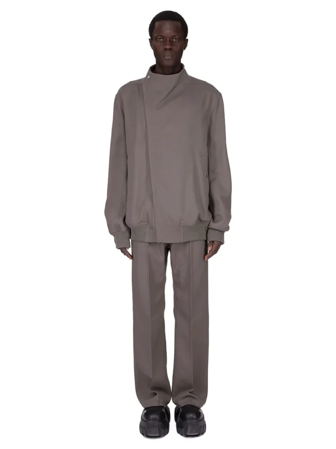 RICK OWENS FW25 CONCORDIANS CATWAY GETH-JEANS I DUST WOOL DRILL. RU02E1333WD-34