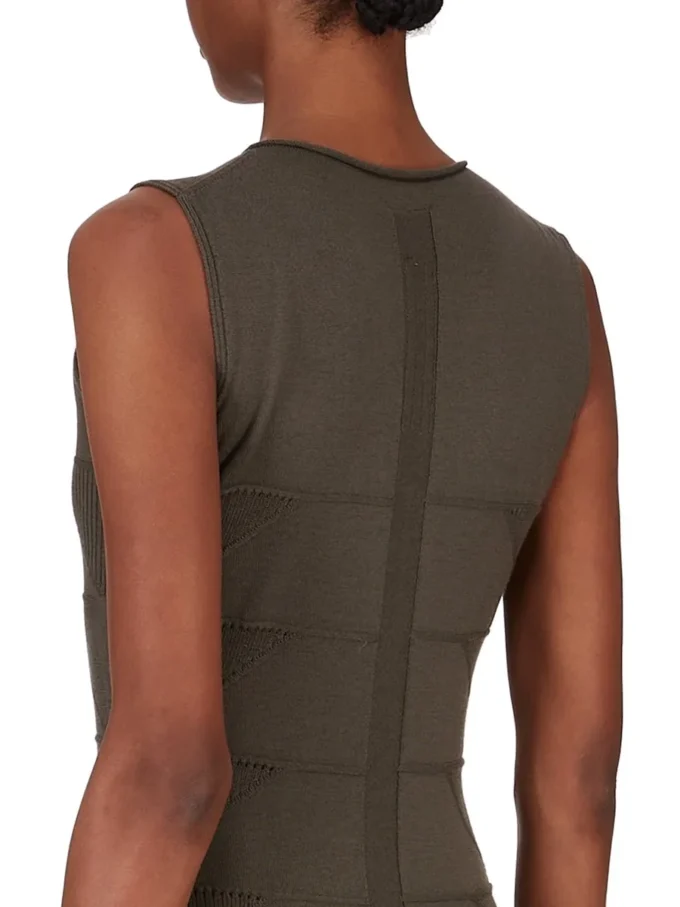 RICK OWENS FW25 CONCORDIANS LINNEKLÄNNING MED MOTIVO I LÄTT RASATO-STICKNING I BOSCO RP02E4676MLK-25 RICK OWENS FW25 CONCORDIANS LINNEKLÄNNING MED MOTIVO I LÄTT RASATO-STICKNING I BOSCO RP02E4676MLK-25