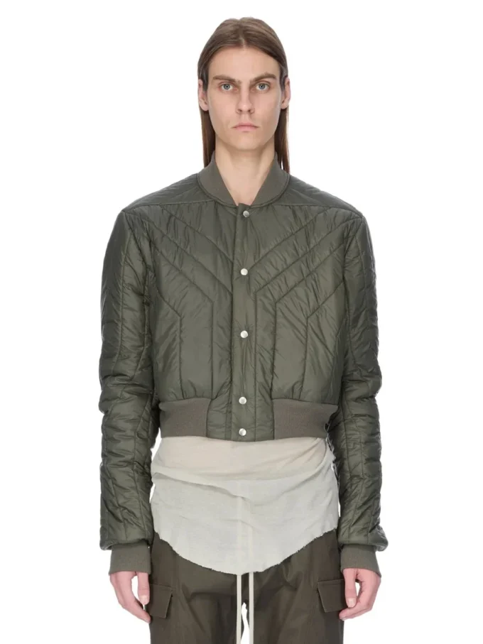 RICK OWENS FW25 CONCORDIANS VATTAD FLYGJAKKA I BOSCO LIGHT NYLON. RU02E1727NPT1-25