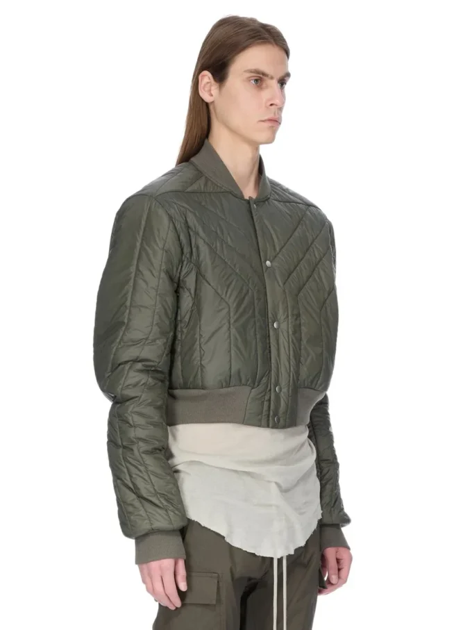 RICK OWENS FW25 CONCORDIANS VATTAD FLYGJAKKA I BOSCO LIGHT NYLON. RU02E1727NPT1-25