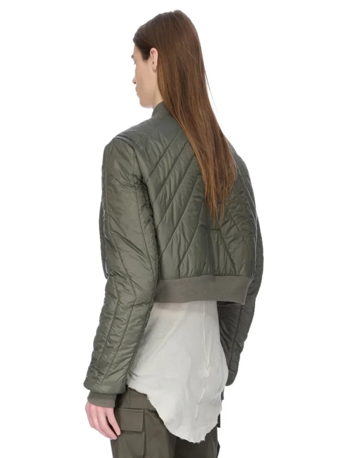 RICK OWENS FW25 CONCORDIANS VATTAD FLYGJAKKA I BOSCO LIGHT NYLON. RU02E1727NPT1-25